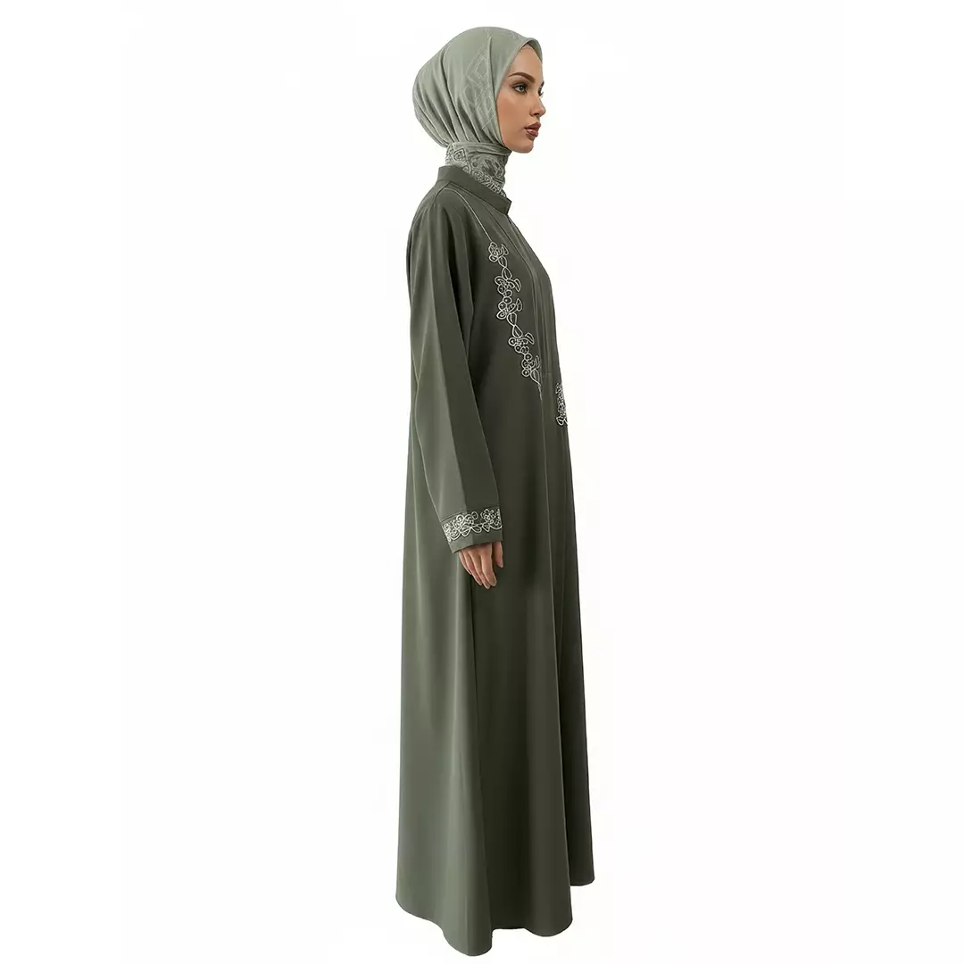Rabbani - Dress Muslim Wanita Dewasa Lengan Panjang Dresslim Adelina Exclusive - Cypress