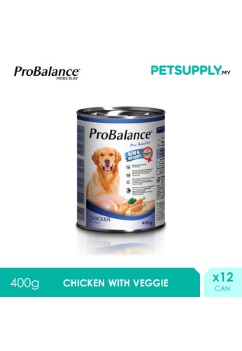 Buy Probalance Probalance 400g Chicken Pro Selection Adult Wet Dog Food X 12 Cans Petsupply My Online Zalora Malaysia
