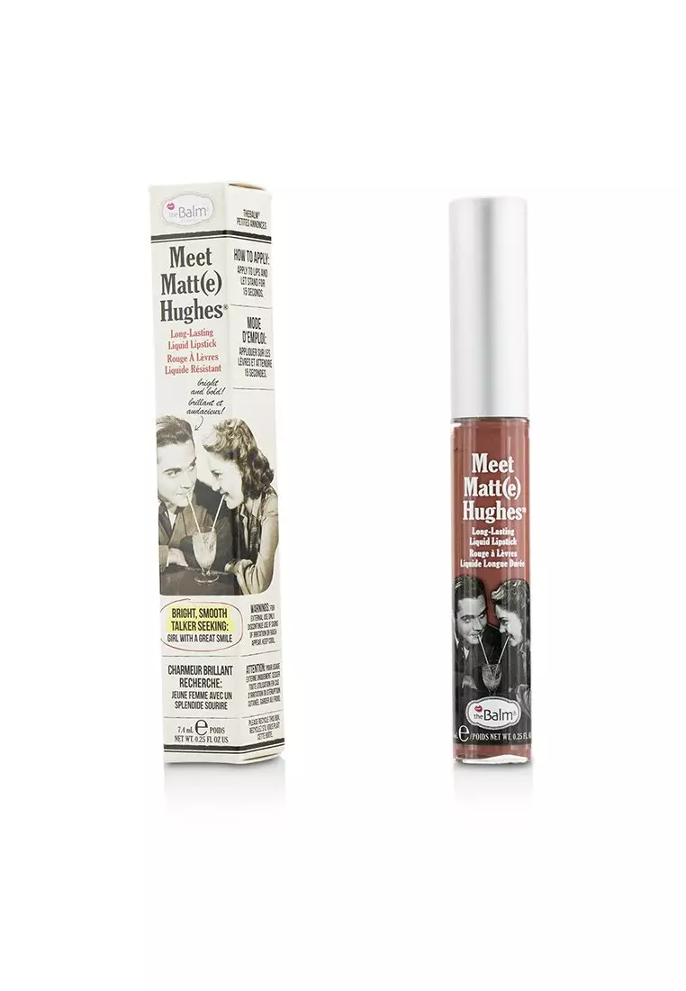 Discount on Thebalm  shoes - SKU: Thebalm - Meet Matte Hughes Long Lasting Liquid Lipstick - Sincere 7.4ml/0.25oz