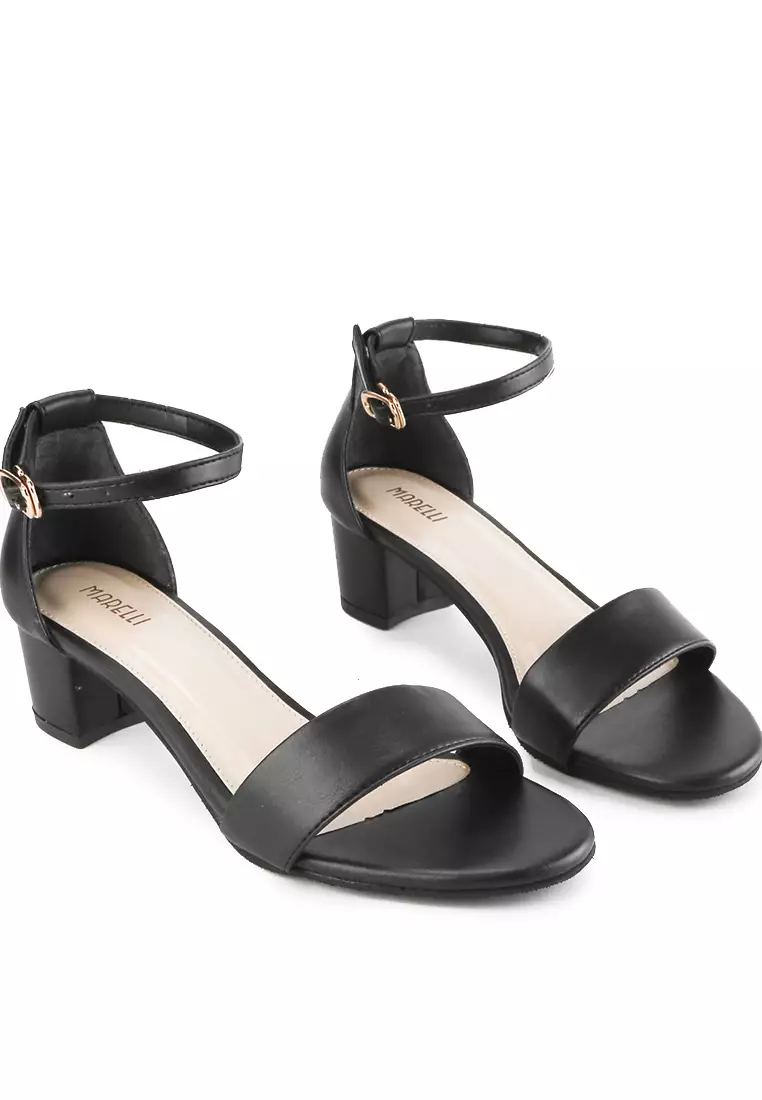 Maia Sandal Ankle Strap Wanita Hak 5 cm