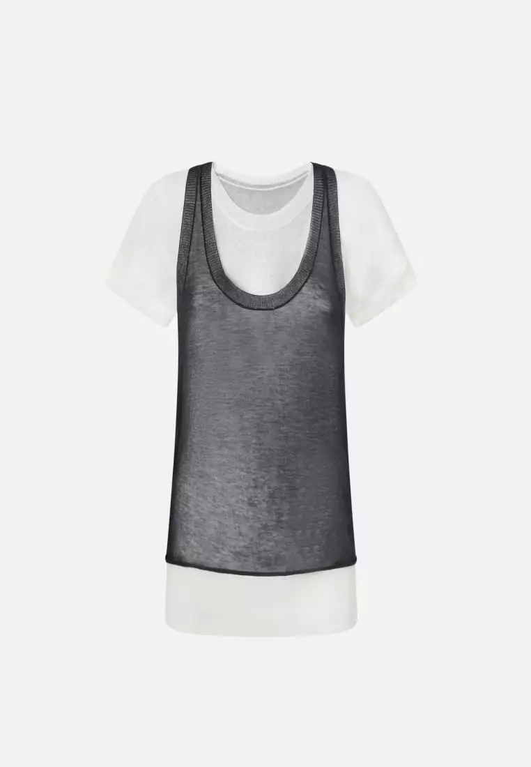 Pinko Women's Alexiana Jersey Dress Black