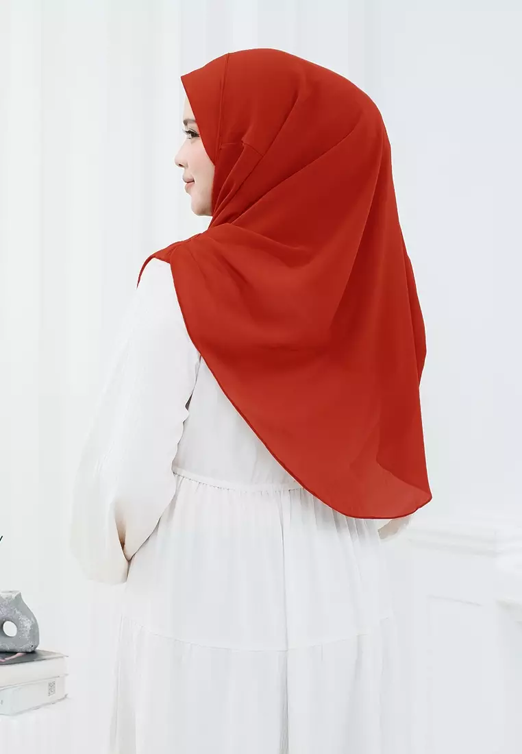 HIJAB INSTAN NASHWA - MAROON