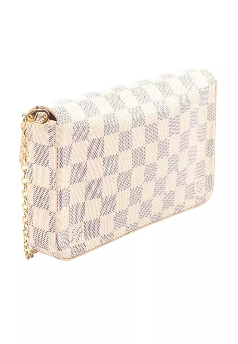 Pre-Loved Louis Vuitton Damier Azur Pochette Felicie