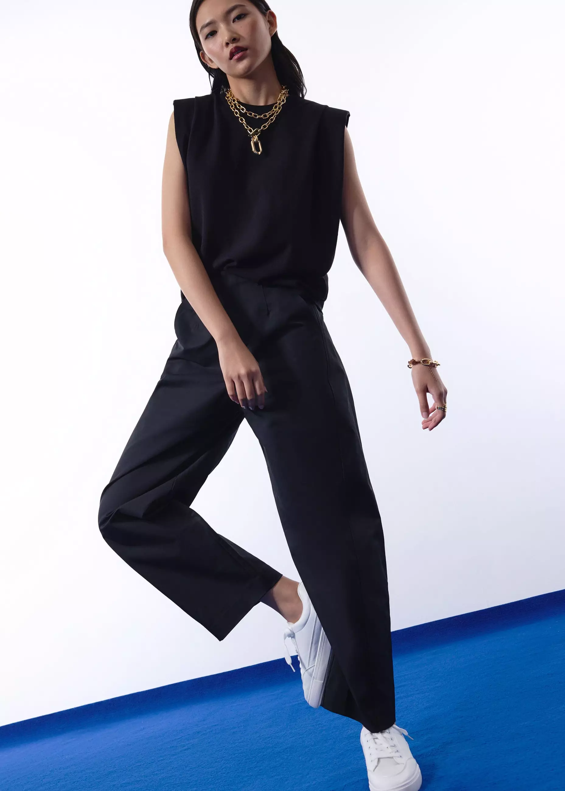 Celana Panjang Wanita - Lexie Barrel Ankle Length Pants