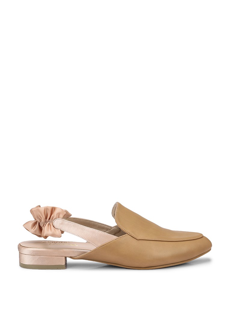 Flavia Slingback Mule Flats