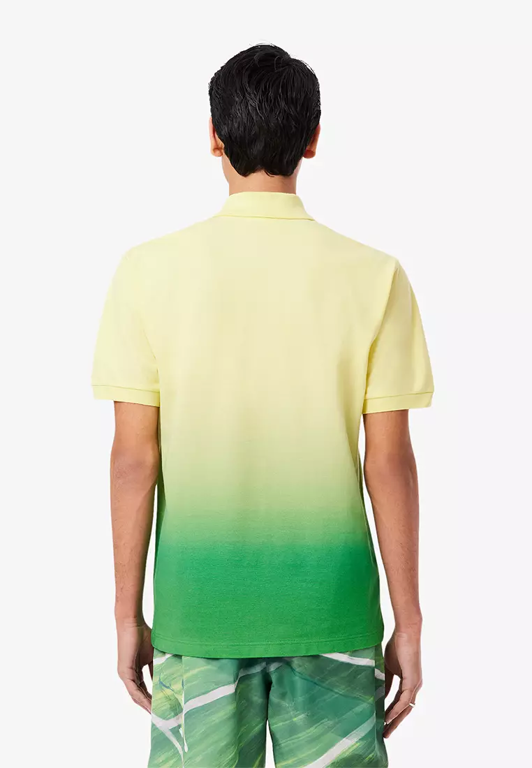 Classic Fit Ombré Print L.12.12 Polo Shirt