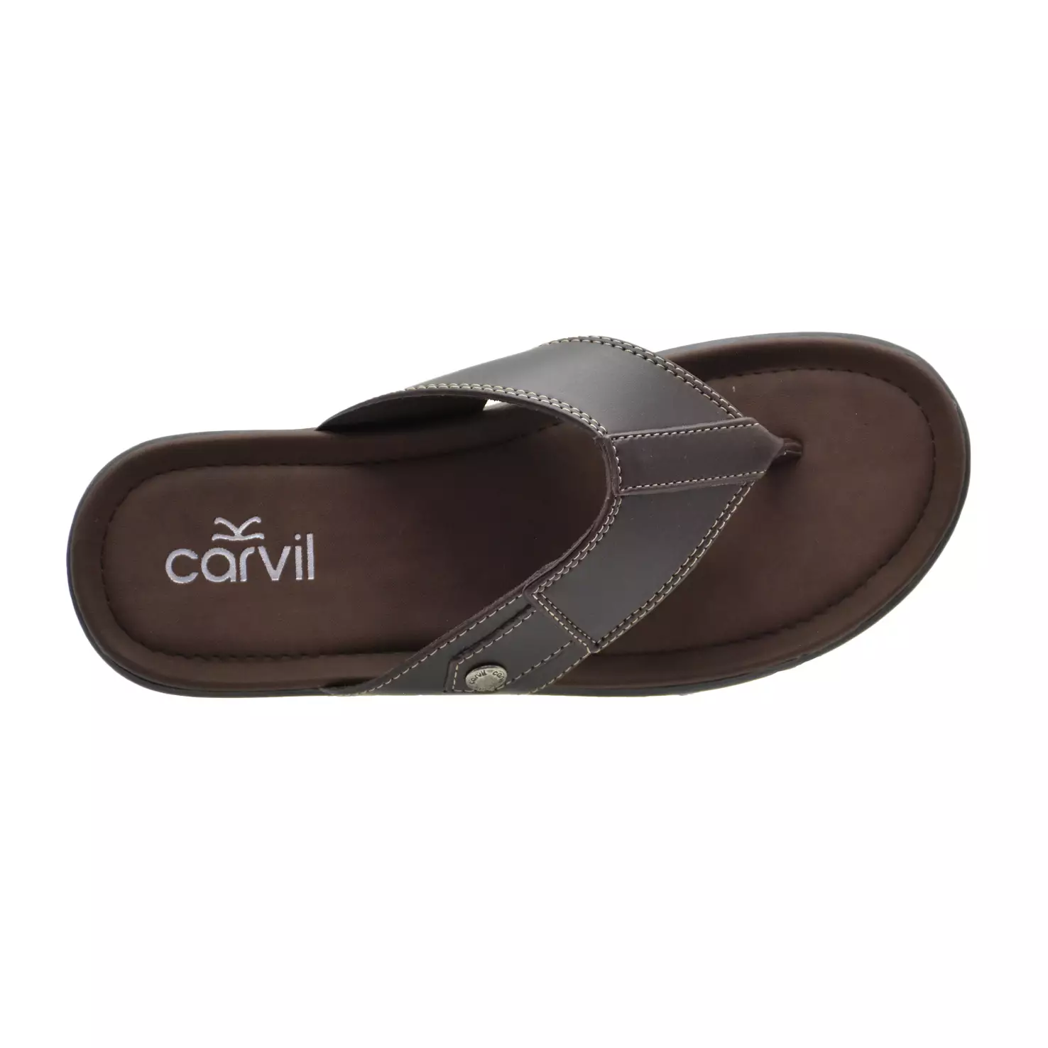 Carvil Sandal Pria Carlisle-01 M Dark Brown