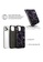 Polar Polar purple Lilac Terrazzo Gem iPhone 12 Dual-Layer Protective Phone Case (Glossy) 2D835AC7EE1434GS_3