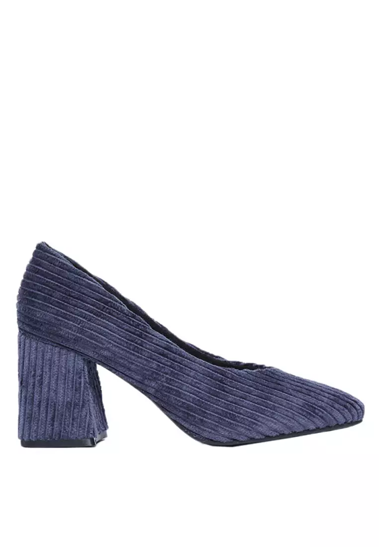 Navy blue court on sale shoes marks and spencer