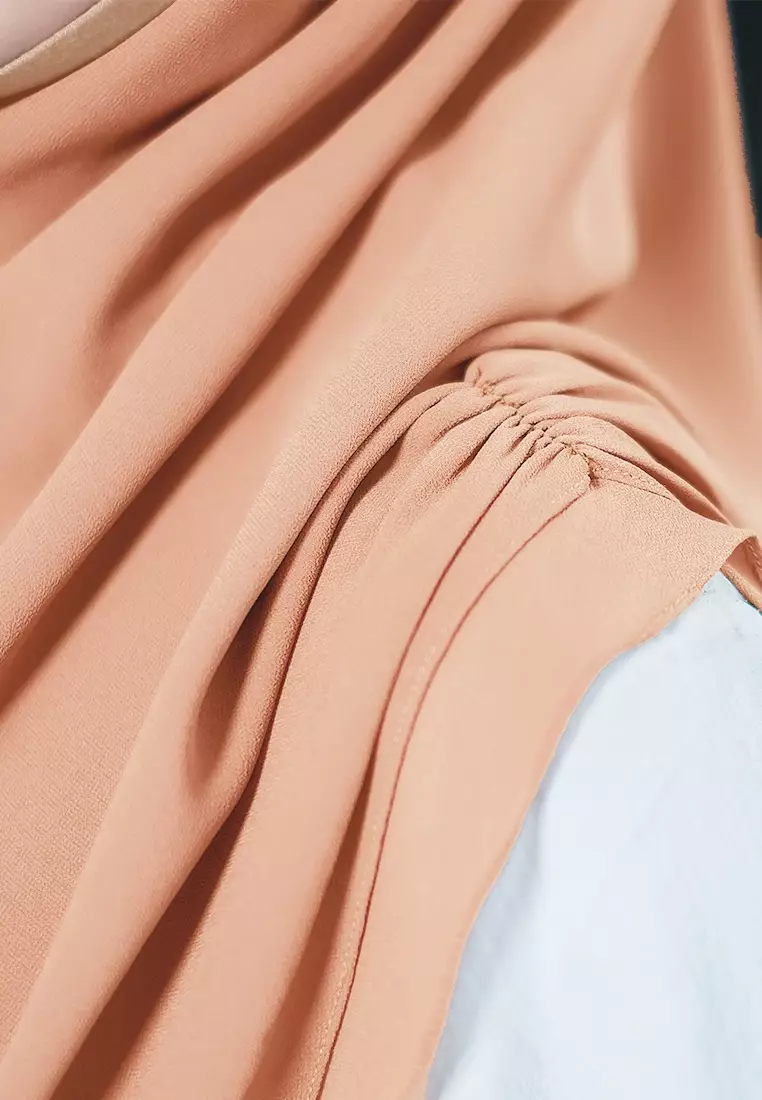 HIJAB INSTAN IRISH - DUSTY ORANGE