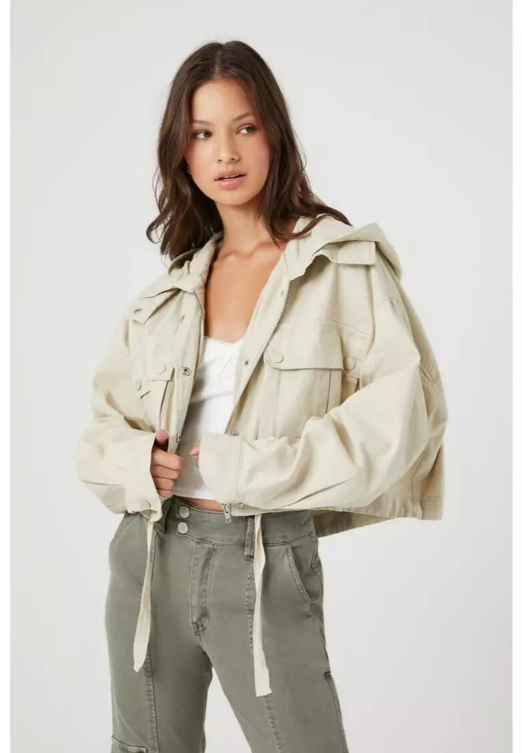 Forever 21 top khaki jacket