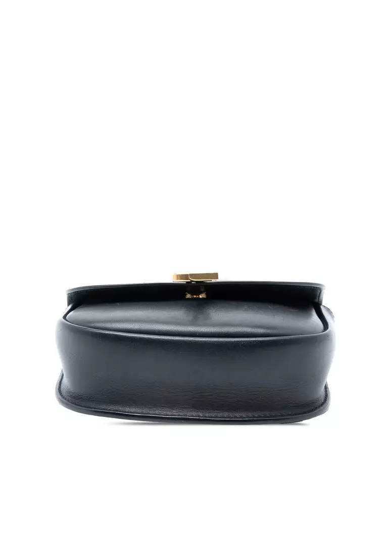 Pre-Loved Saint Laurent Small Leather Monogram Kaia Crossbody