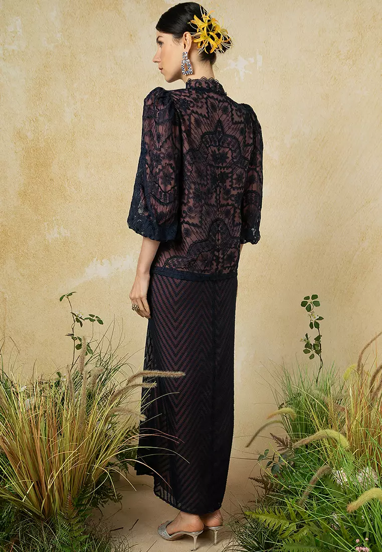 Asmara Kurung Kedah Lace Set