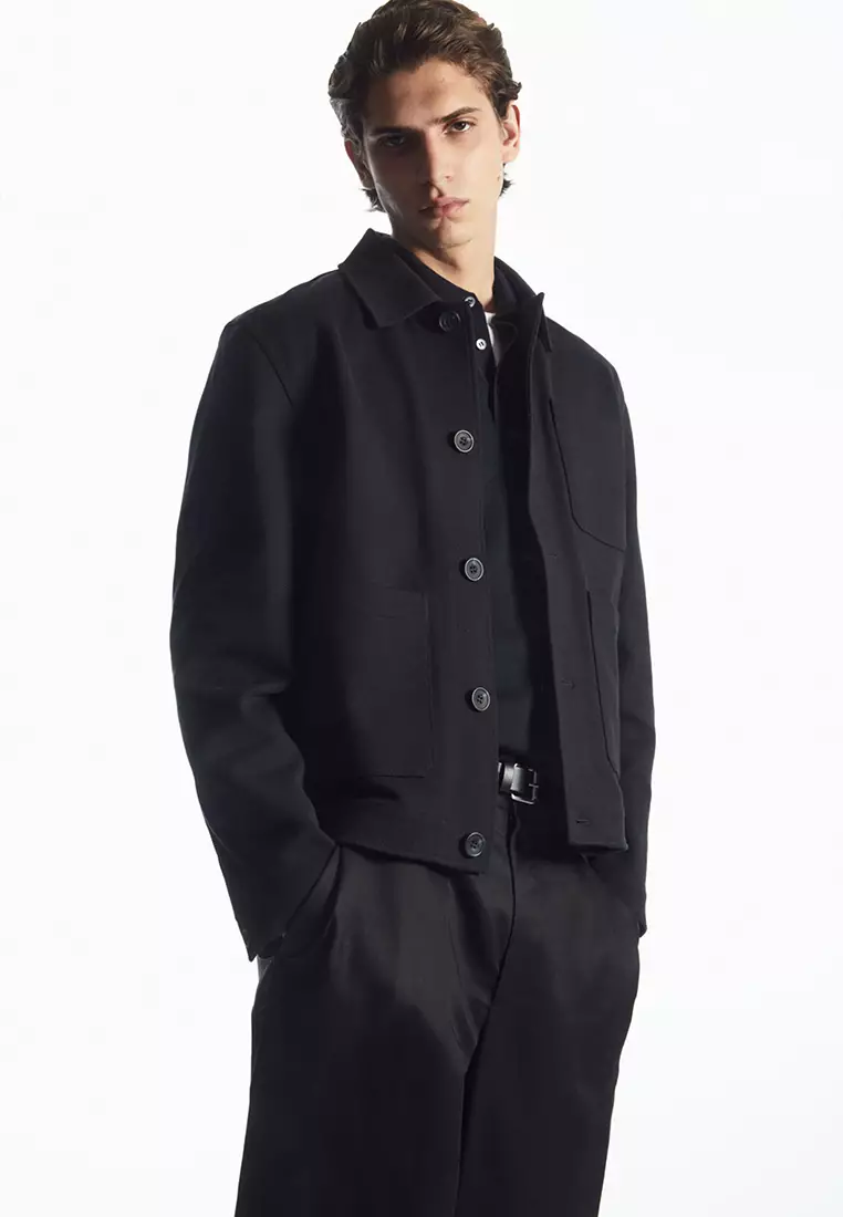 Buy COS Cotton twill Utility Jacket 2024 Online ZALORA Singapore