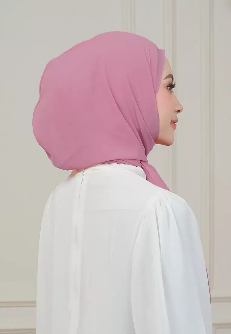 HIJAB INSTAN MAGNET SYIFA - PURPLISH PINK