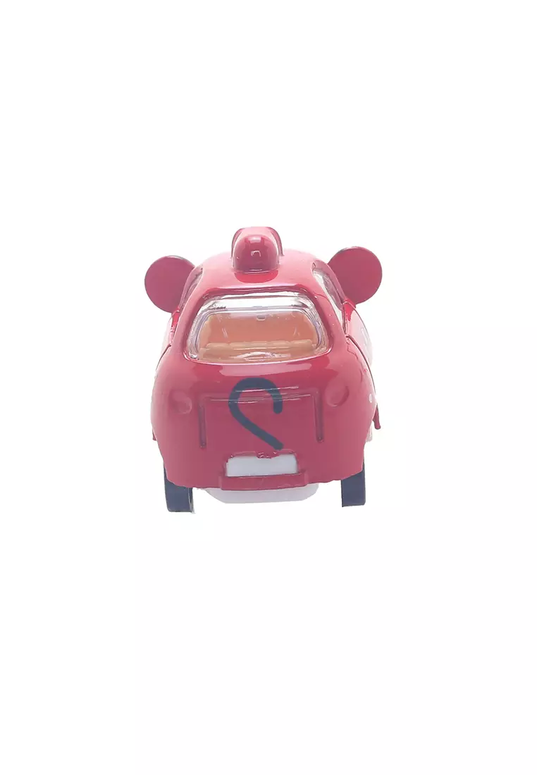 Mainan Anak Mobil Cartoon Alloy Pull Back Car Merah Type B