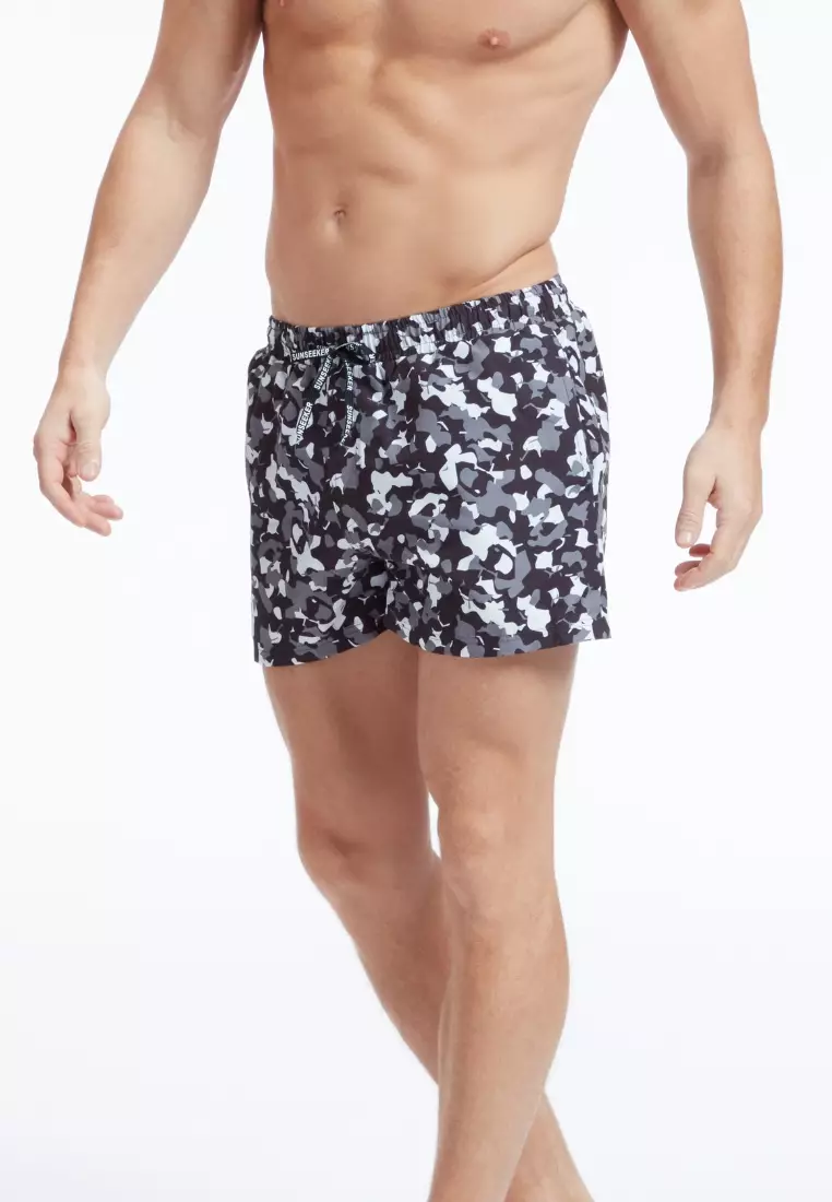 Camo Rock Drawstring 13' Boardshorts