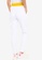 ck Calvin Klein white Angular Loop Back Cotton Terry Slim Joggers - Elastic Logo EF56AAA214C87AGS_2