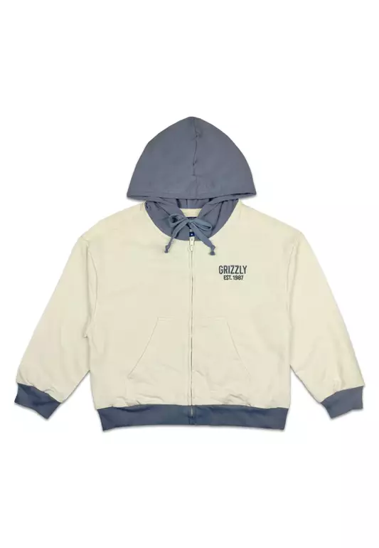 Boys Oversized Hooded Jacket
