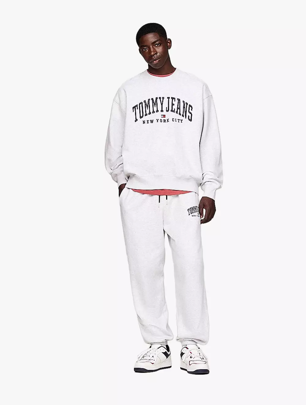 Tommy Jeans - Varsity Washed Relaxed Joggers - Green - green