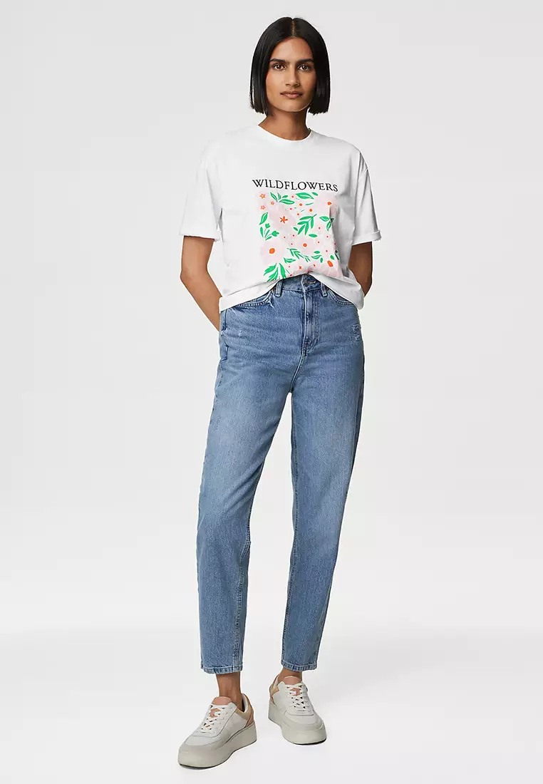 Pure Cotton Printed T-Shirt