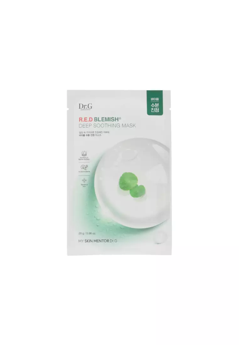 Dr. G 深層舒潤鎮靜修護補水面膜 (10件裝)