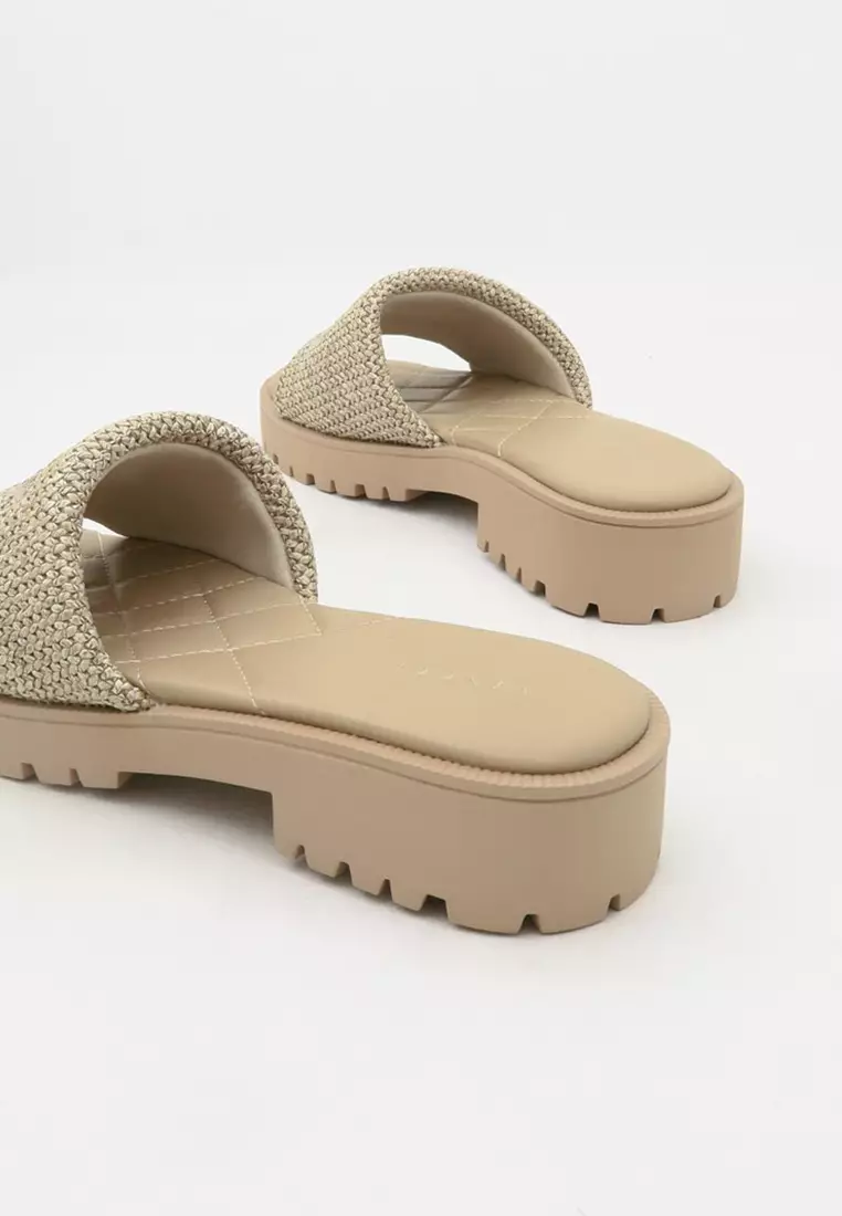 Slide On Heel Sandals