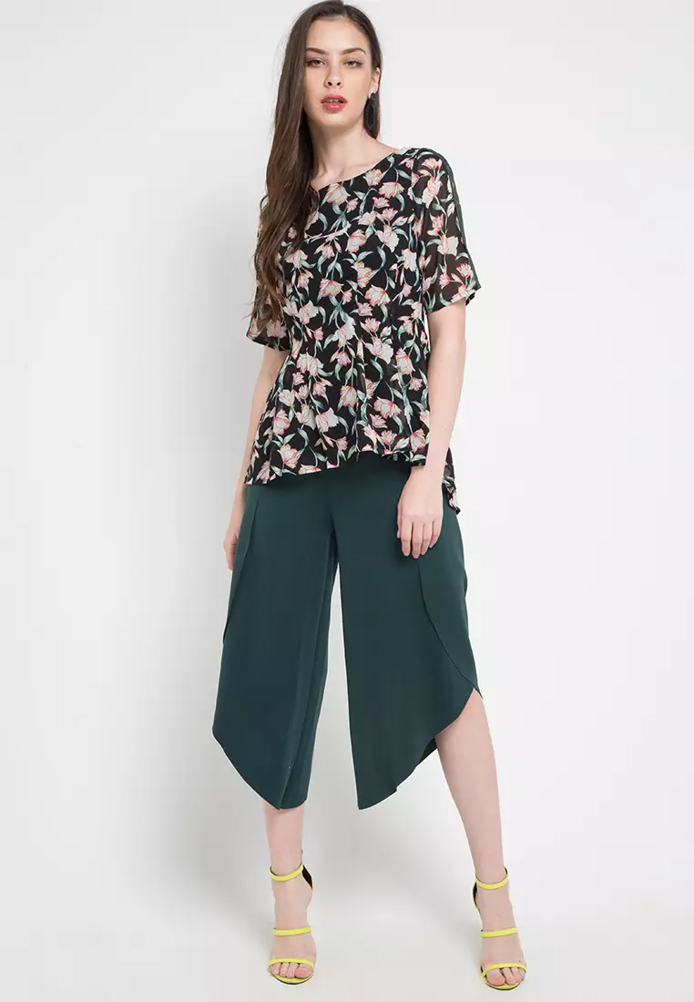 Unfinished Baggy Cullotes