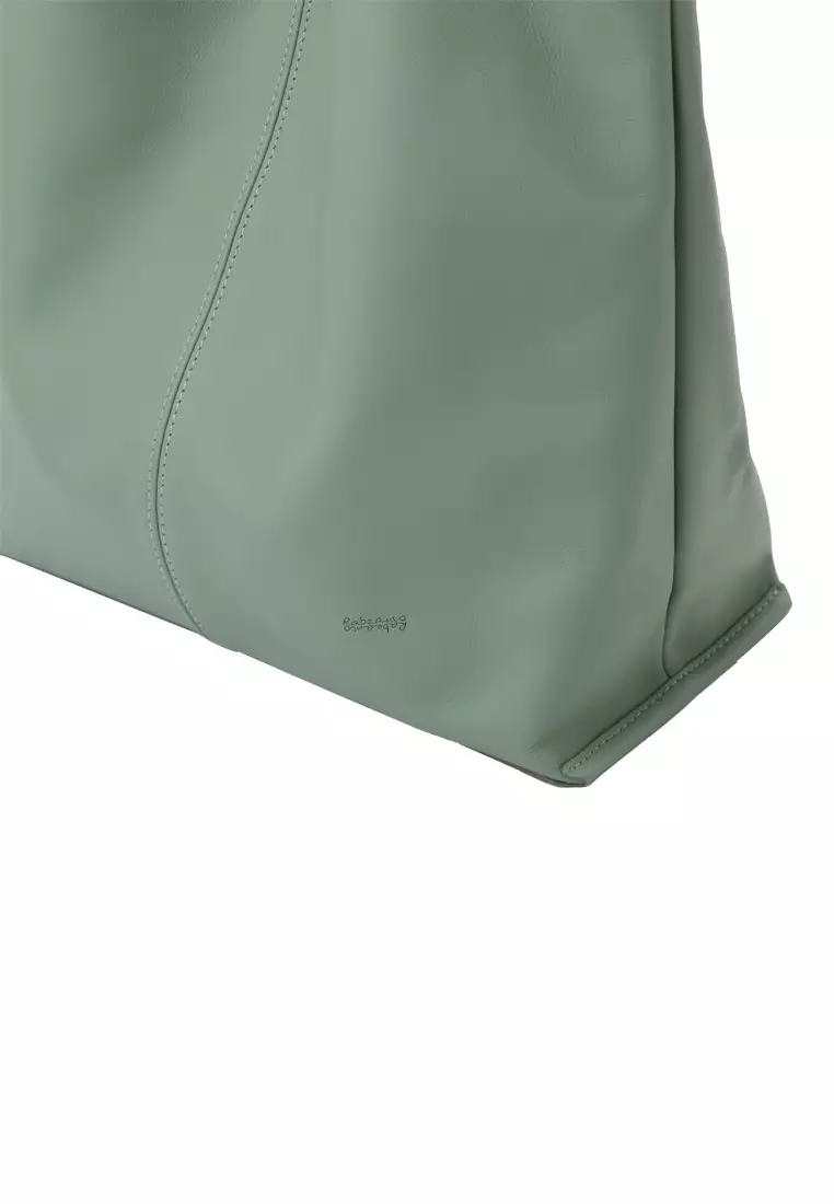 LATTICE 籃子手提袋 - 淺薄荷綠色