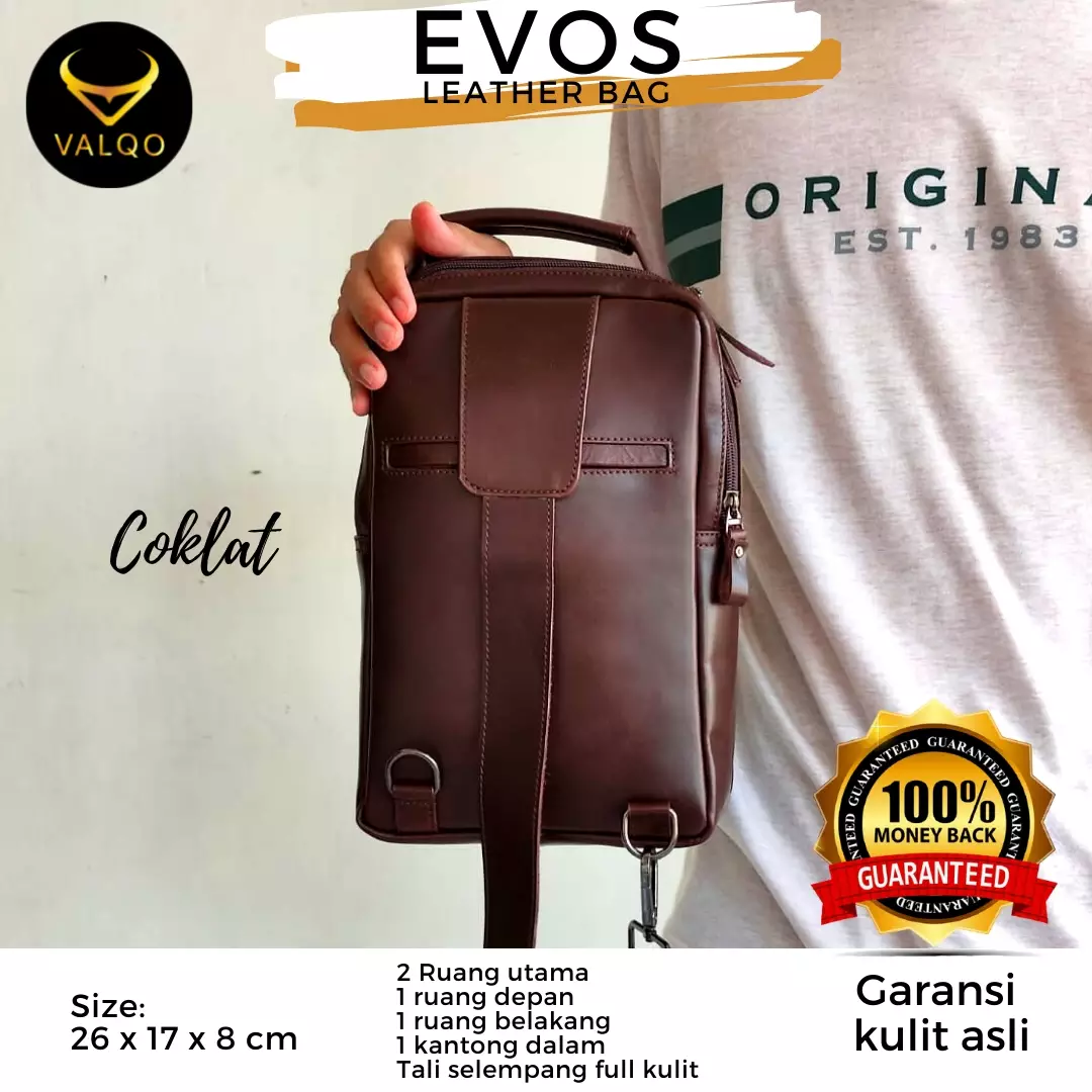 Tas Slingbag Kulit Evos