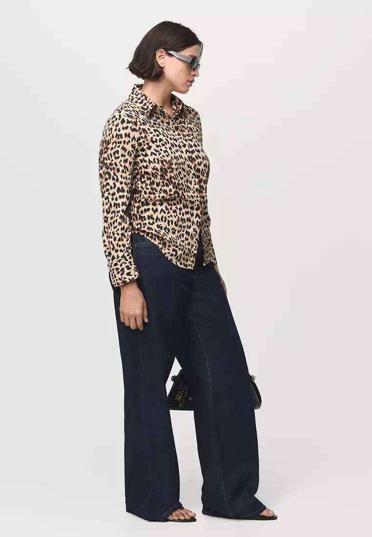 Fluid Long-Sleeved Blouse