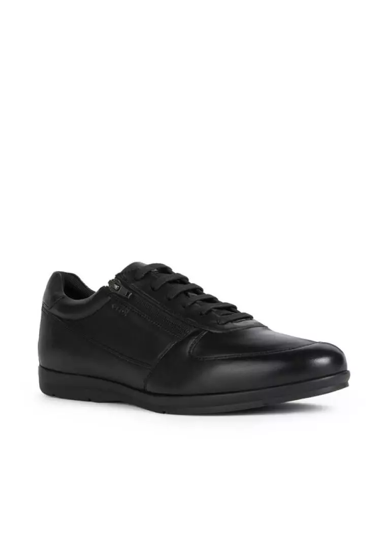 Buy Geox GEOX Men Adrien Lace Up Leather Shoes - Black U267VC-000LM ...