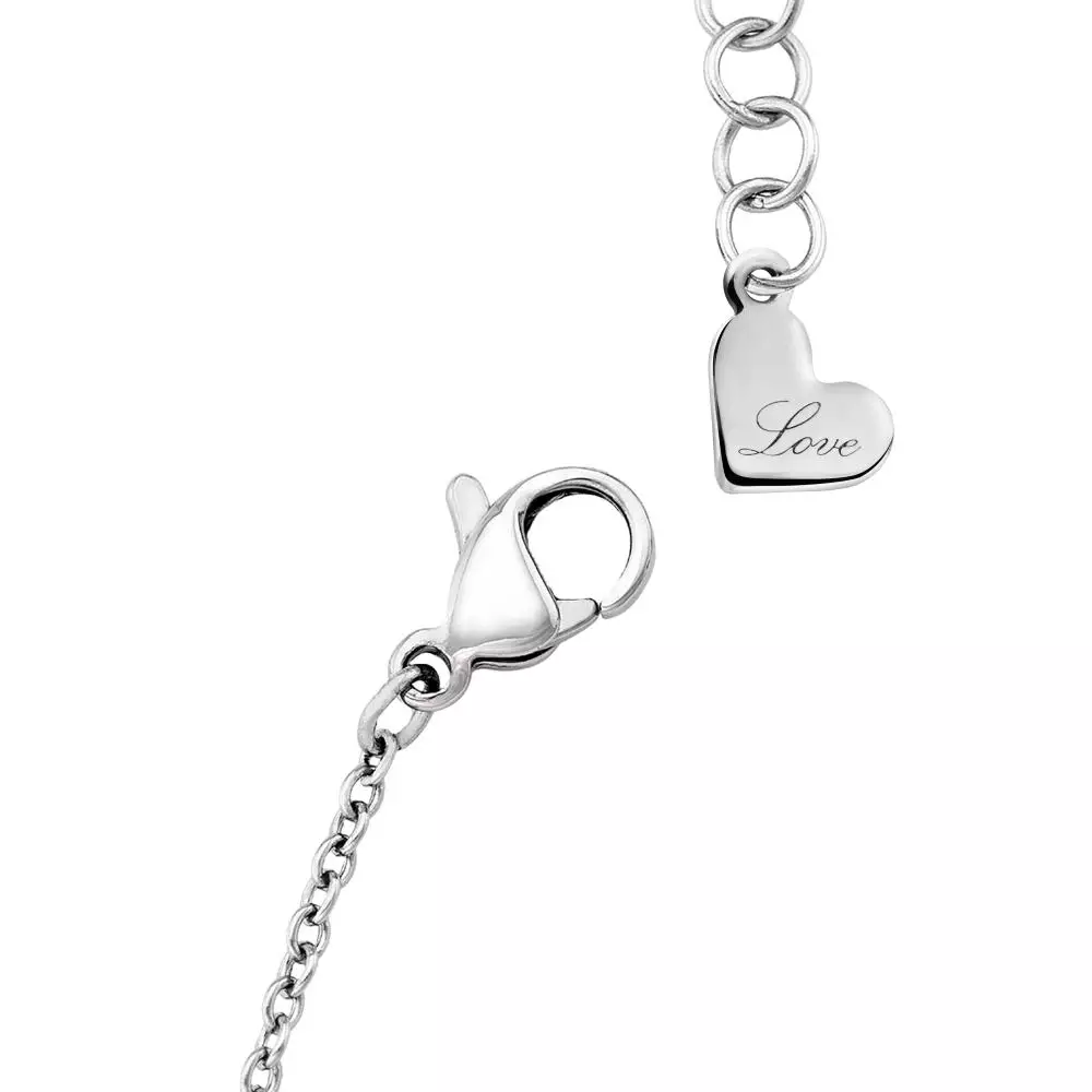 Cuori系列925純銀心型女士項鍊SAIV21