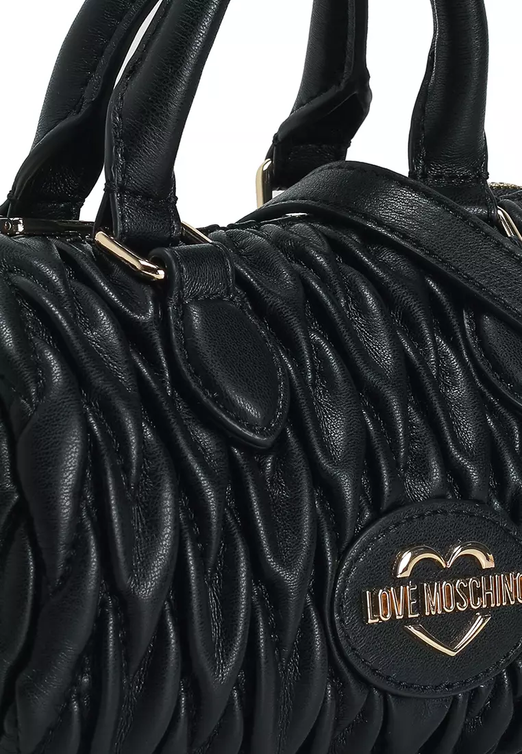 Demure Quilted Mini Top-Handle Bag (nt)