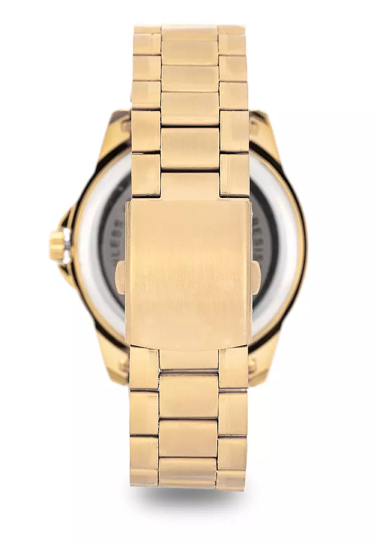Analog Watch 20122501-Gold-Gold Dial