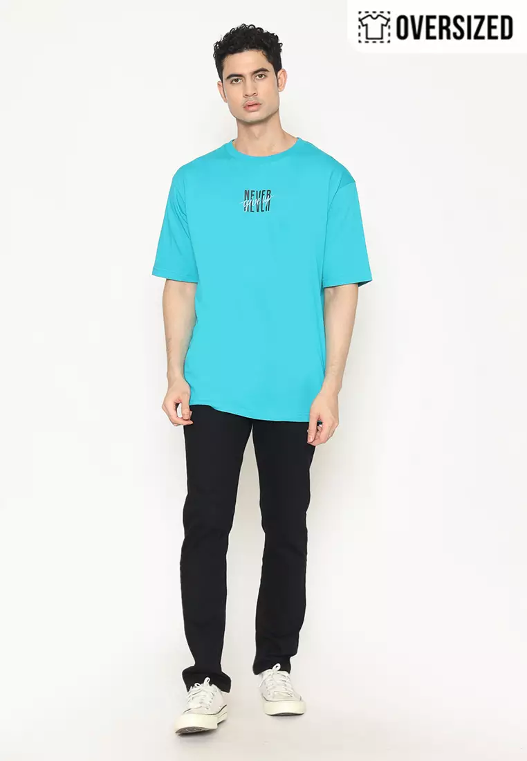 RBJ T-Shirt Cotton Combed Oversized Pria 2079250141