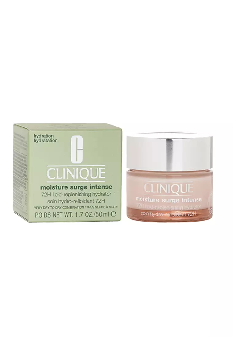CLINIQUE - Moisture Surge Intense 72H Lipid-Replenishing Hydrator - Very Dry to Dry Combination 50ml/1.7oz