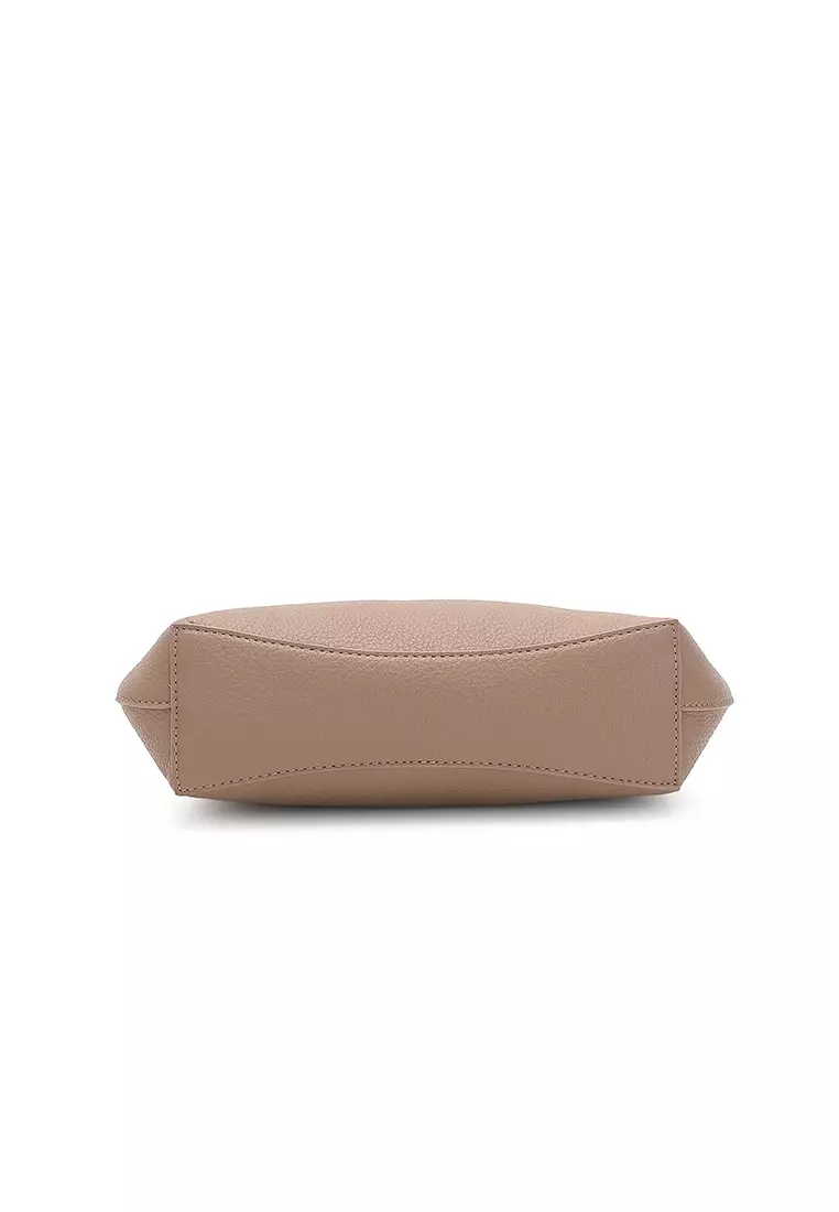 Women's Top Handle Bag / Sling Bag / Crossbody Bag / Shoulder Bag (手拿袋 / 斜孭袋 / 單肩包) - 棕色