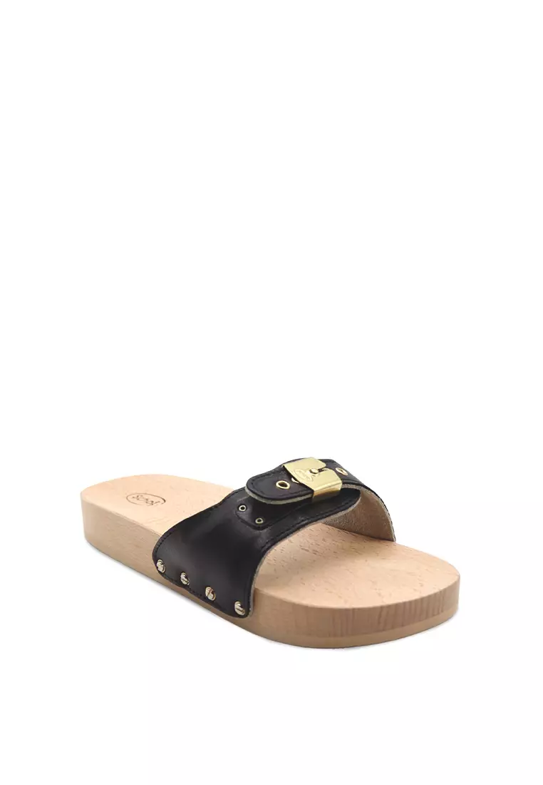 Scholl pescura flat sandals sales