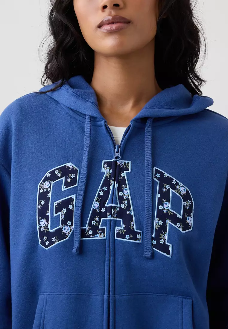 Logo Zip Hoodie
