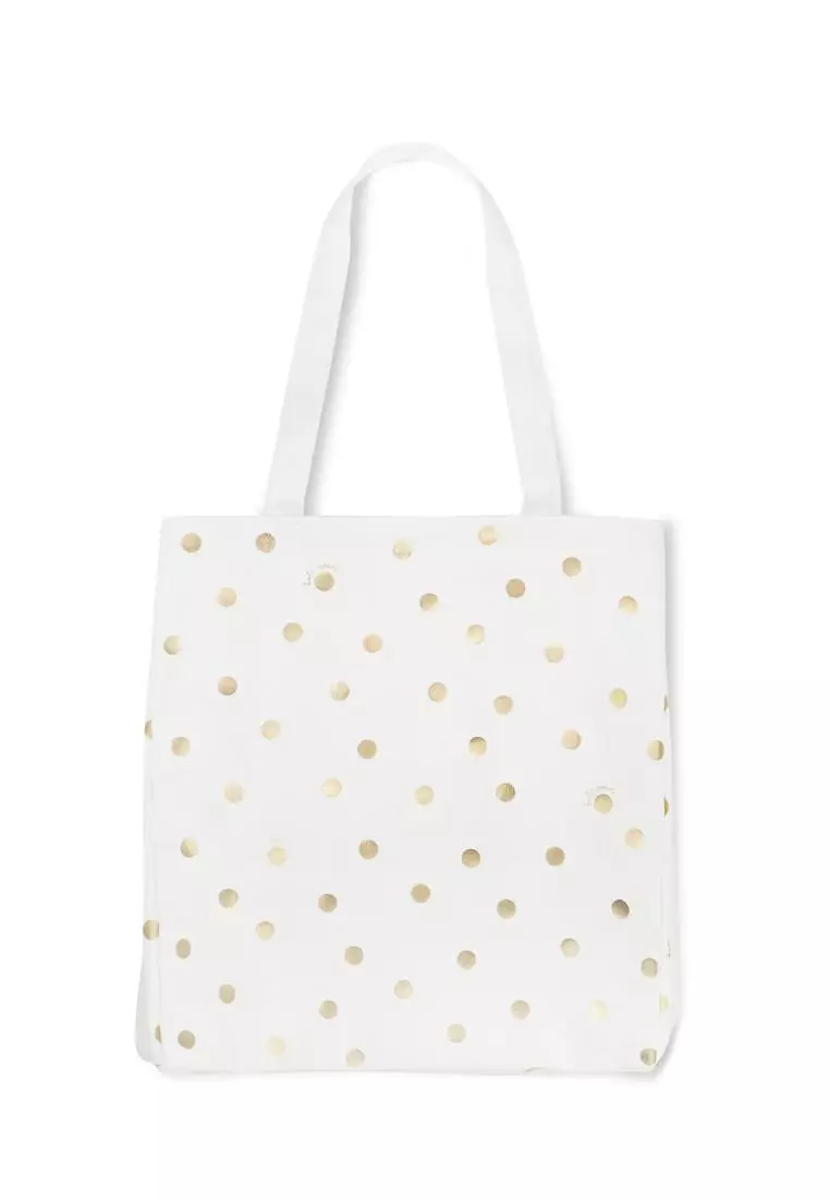 Golden tote bags online hot sale