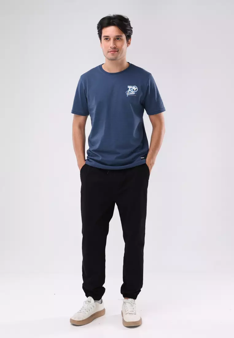 Round Neck Short Sleeves Comfort Fit