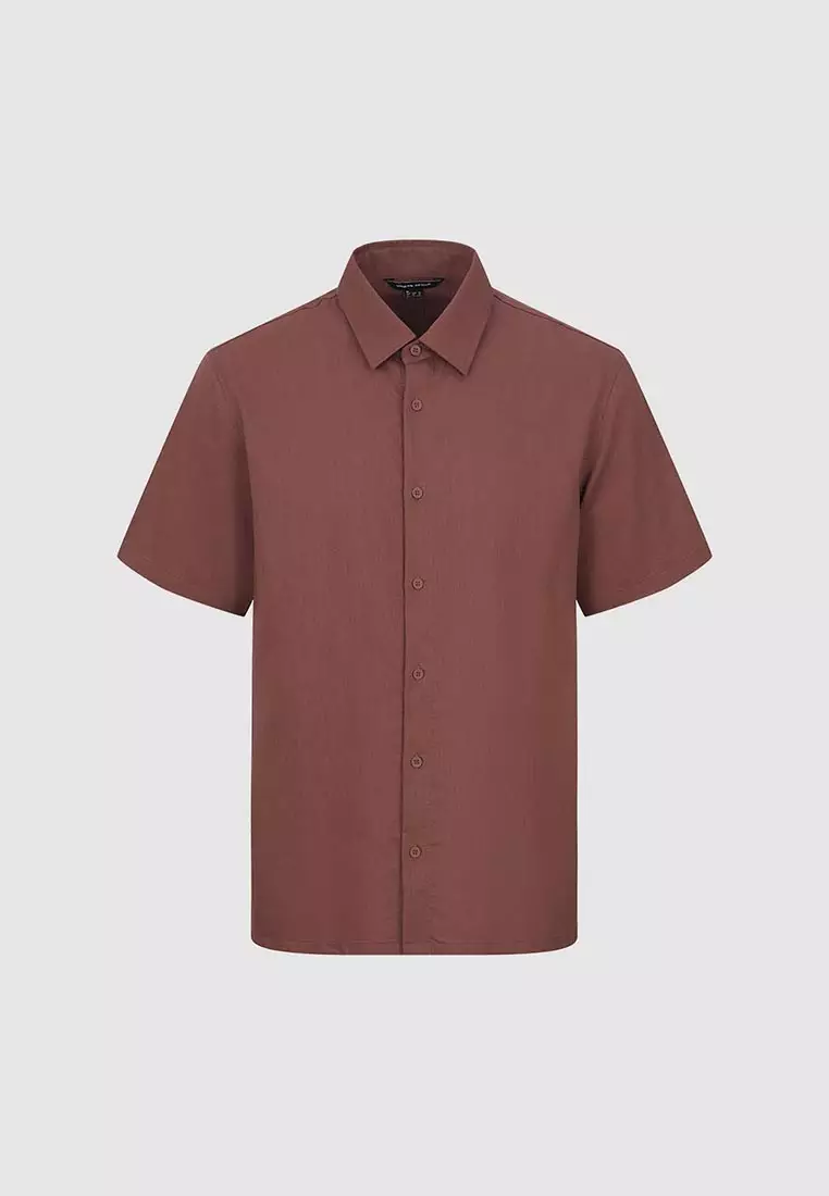 宽松型B开襟衬衫