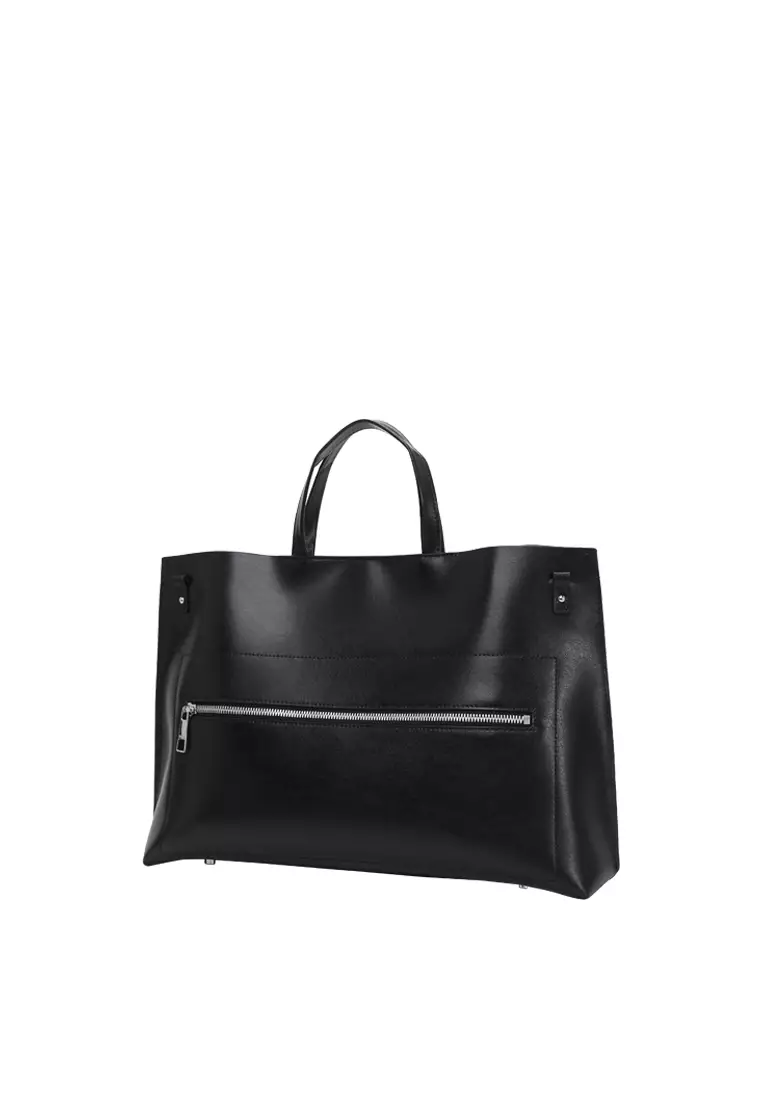 PAPERBAG Picture Tote Bag II - Black