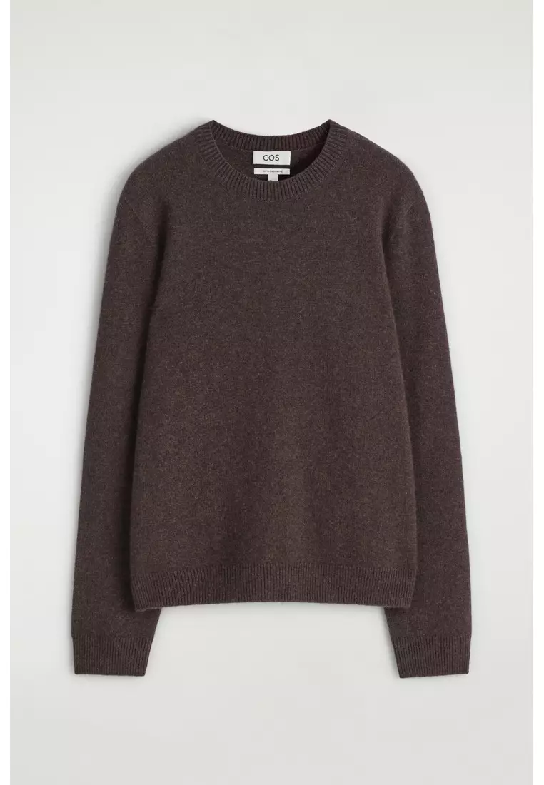 CASHMERE CREW-NECK JUMPER