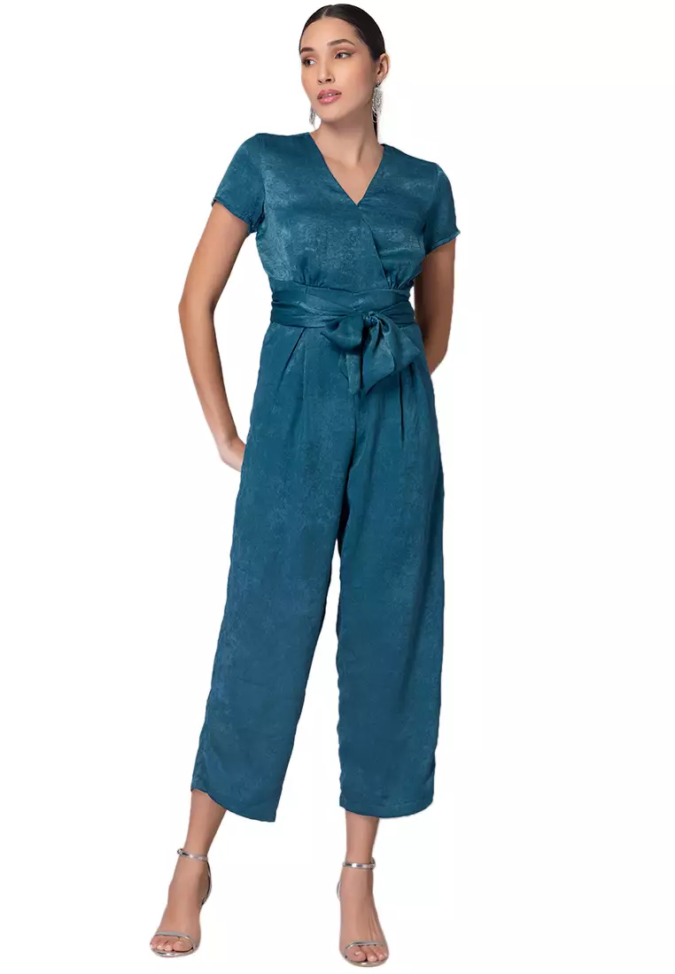 Faballey green jumpsuit clearance