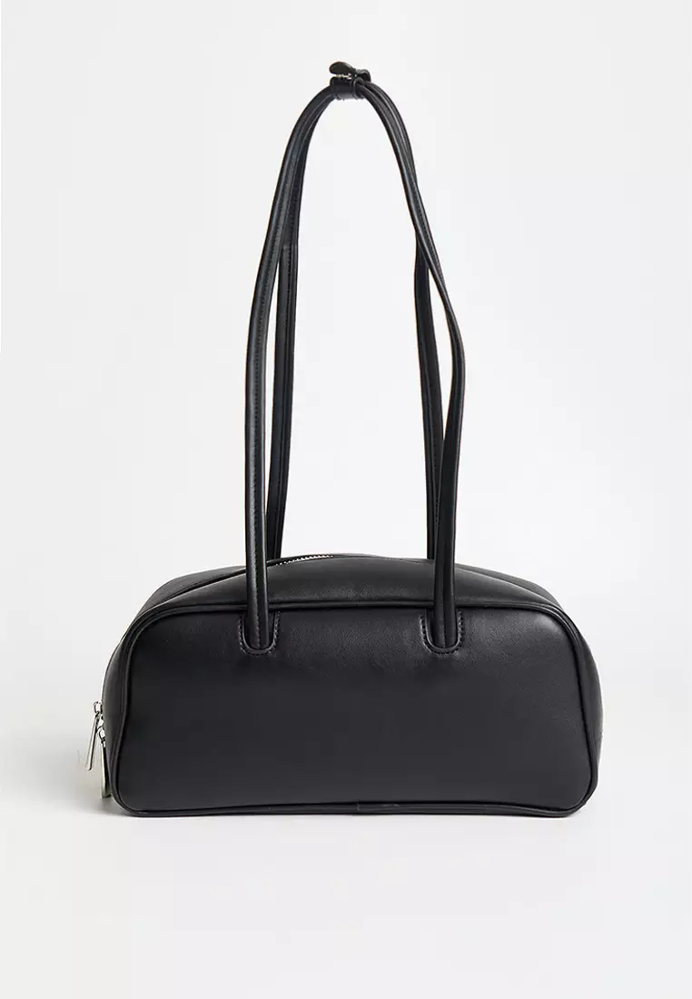 Dress Code Leather Bowler Bag