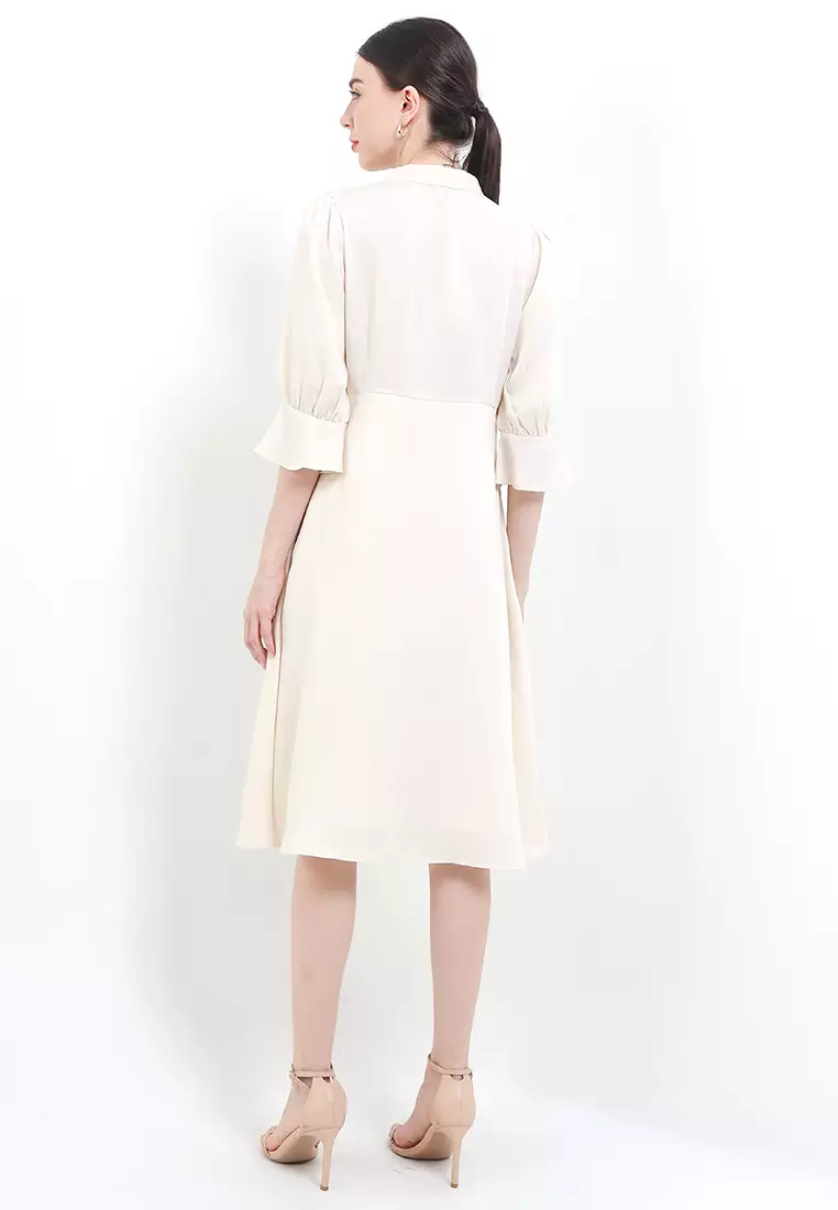 Dress Alita Suede - Pearl Dresses