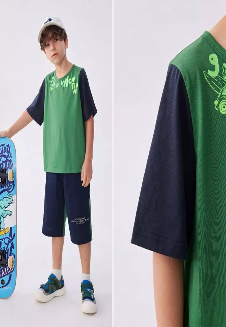 Graphic Print Short Sleeve T-Shirt