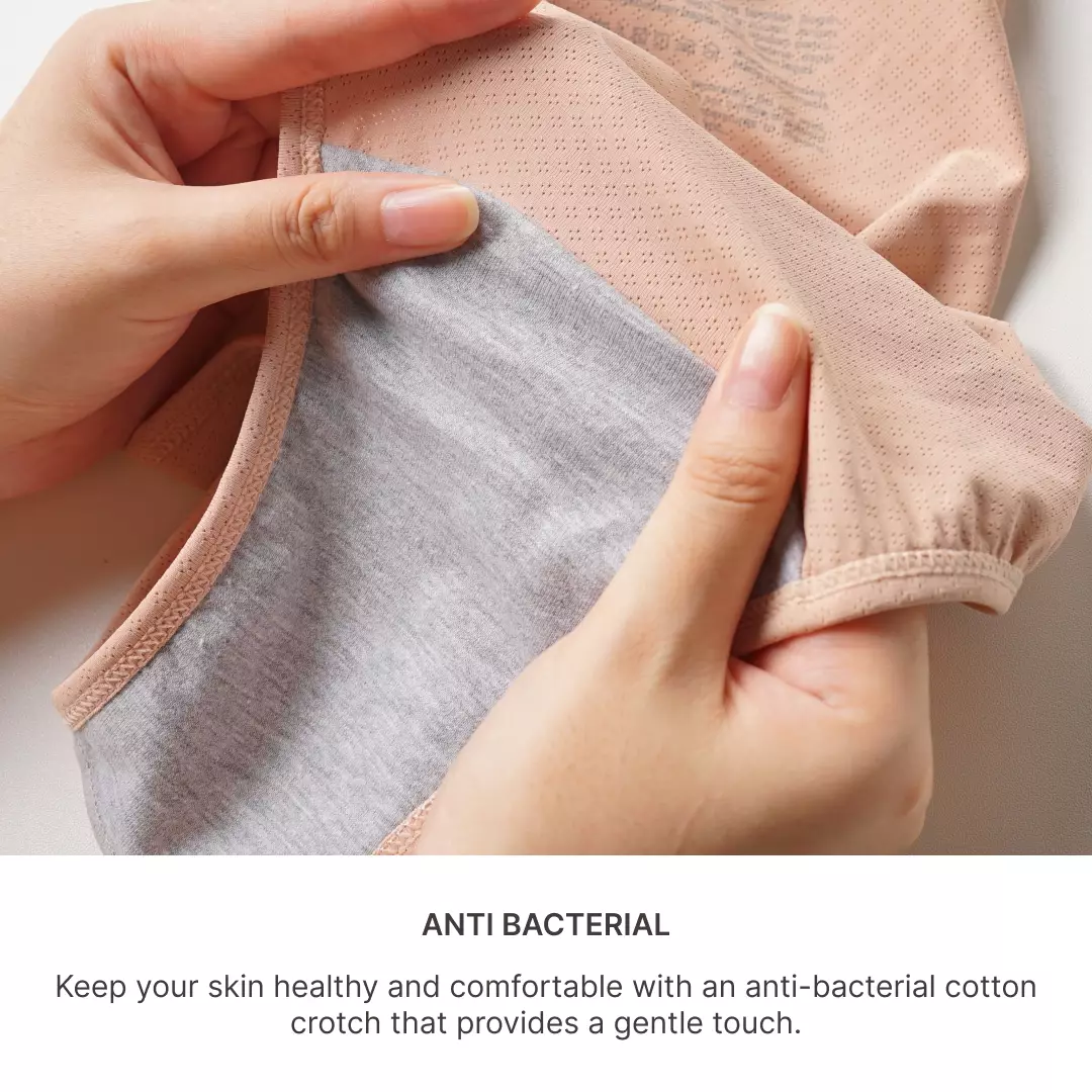 Nathalie Celana Dalam Wanita Ice Silk 1 pcs NTC 3528 - Beige